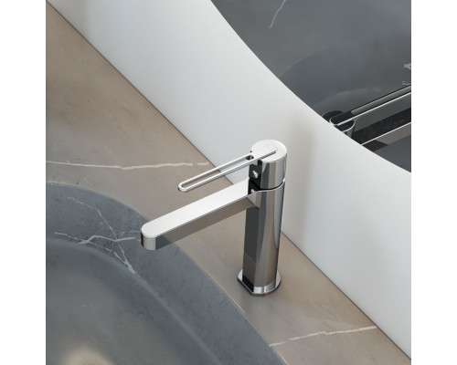 Смеситель для раковины Vincea Rondo VBF-1R1CH однорычажный хром