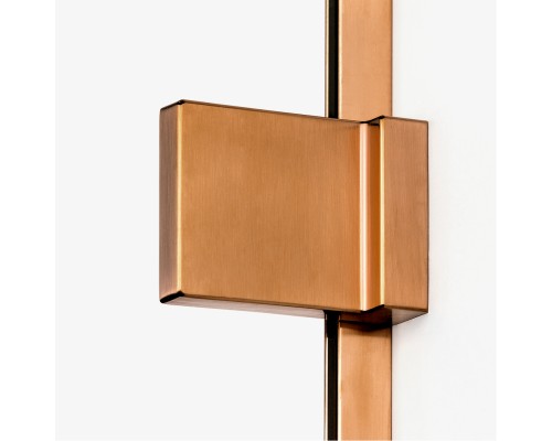 Дверь в нишу NEW TRENDY AVEXA COPPER BRUSHED 120x200 EXK-3540 брашированная медь