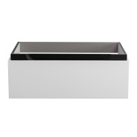 Тумба под раковину Cezares Slider 80 SLIDER-800-1C-SO-BO подвесная Bianco Opaco