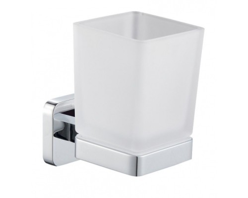 Стакан для зубных щеток с держателем Wonzon&Woghand, Хром