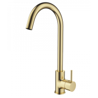 Смеситель для кухни Wonzon&Woghand, Брашированное золото