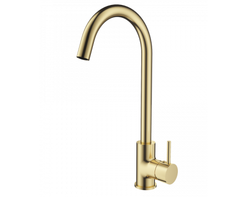 Смеситель для кухни Wonzon&Woghand, Брашированное золото