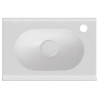 Раковина ISVEA Sentimenti накладная 450x300x165 справа белый 10SM50045SV