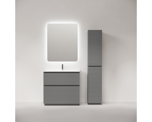 Тумба под раковину Напольная Sancos Folk Floor 89 FL90FES Ergraut soft