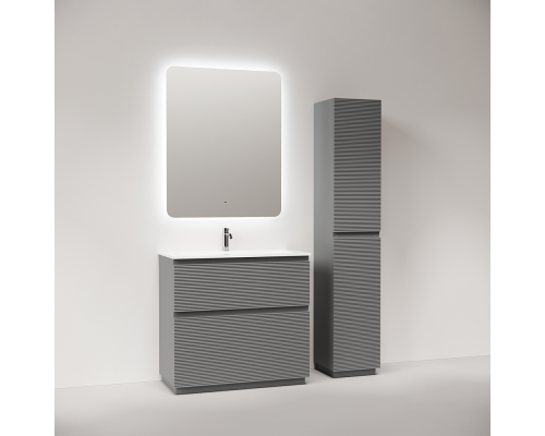 Тумба под раковину Напольная Sancos Folk Floor 89 FL90FES Ergraut soft