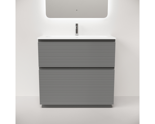 Тумба под раковину Напольная Sancos Folk Floor 89 FL90FES Ergraut soft