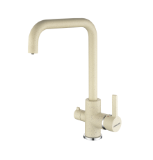Смеситель для кухни Paulmark Logas Lo213021-328 Бежевый