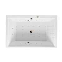 Ванна гидромассажная EXCELLENT Crown Lux 190x120 NANO золото