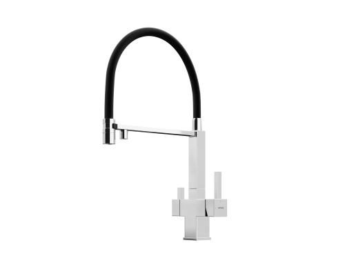 Смеситель для кухни SANCOS Moro SC4006CH с подключением фильтра для воды, хром