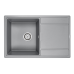 Кухонная мойка Paulmark Flugen 78 PM217850-GRM Серый металлик