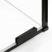 Шторка для ванны NEW TRENDY SMART BLACK 150x150 черный