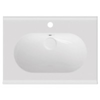 Раковина ISVEA Sentimenti накладная 650x465x170 белый 10SM50065SV