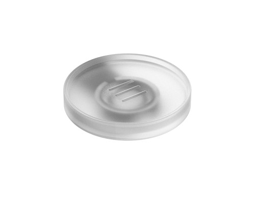 Мыльница подвесная Colombo Mini цвет черный матовый/матовое стекло