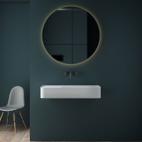 Раковина из искусственного камня Vincea VWB-6S480MW 800x400x150 подвесная белый матовый