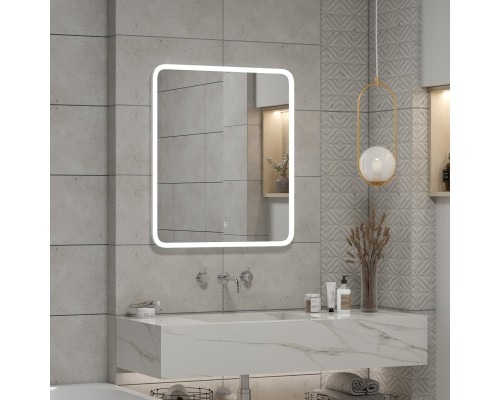 Зеркало Taliente Zled-G с LED-подсветкой, 70x80см, прямоугольное