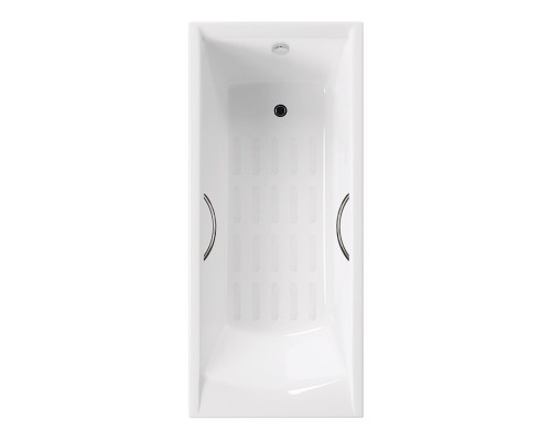 Ванна чугунная Delice Prestige 170х70 с отверстиями под ручки и антискользящим покрытием