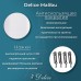Ванна чугунная Delice Malibu 170х80 с отверстиями под ручки и антискользящим покрытием