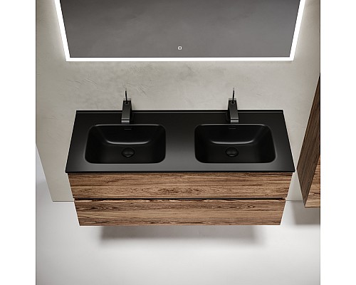 Тумба подвесная SANCOS Urban 1190х450х550, c двумя ящиками, дуб чарльстон UUR120-2ECH Тумба подвесная SANCOS Urban 1190х450х550, c двумя ящиками, дуб чарльстон UUR120-2ECH