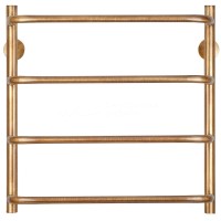 Полотенцесушитель латунный Secado Мерида 1 60х50, электрический R, бронза