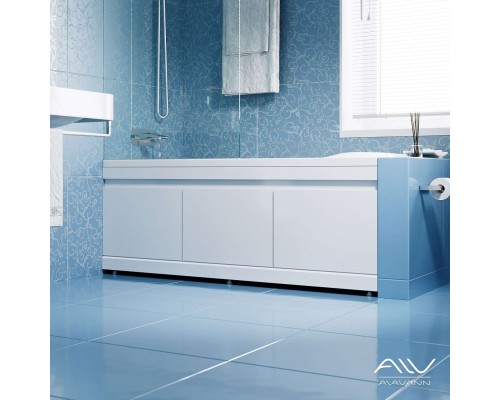 Экран под ванну Alavann Soft 150 см откидной мдф белый