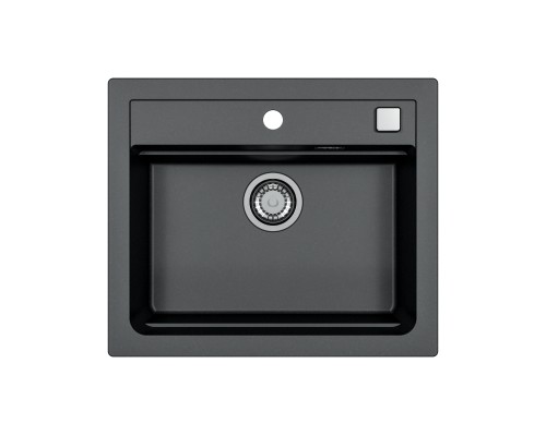Мойка кухонная Alveus Granital Atrox 30 1131996 590х500 угольный