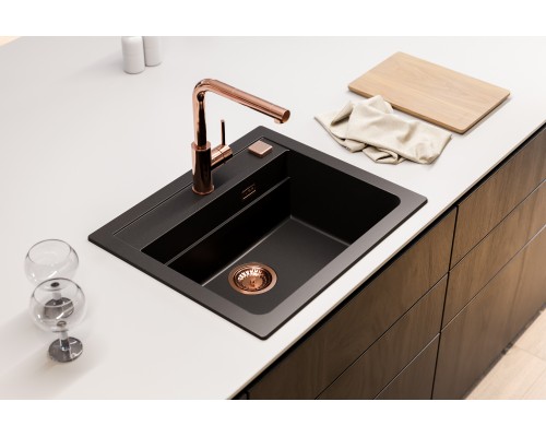 Мойка кухонная Alveus Granital Atrox 30 1131996 590х500 угольный
