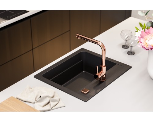 Мойка кухонная Alveus Granital Atrox 30 1131996 590х500 угольный