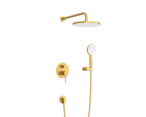 Душевая система Cezares Relax RELAX-DSET-BORO Брашированное золото