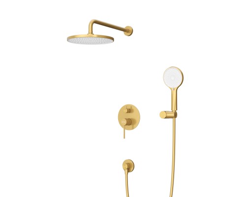 Душевая система Cezares Relax RELAX-DSET-BORO Брашированное золото
