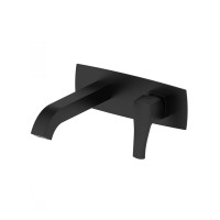 Смеситель для раковины встраиваемый Wonzon&Woghand FLEX, Черный матовый WW-88869072-MB