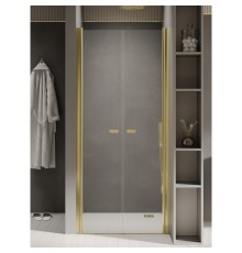 Дверь в нишу NEW TRENDY NEW SOLEO LIGHT GOLD 110x195 светлое золото
