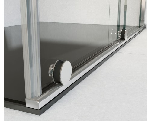 Душевой уголок Vincea Arno 1500x800 хром стекло прозрачное
