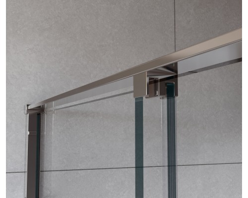 Душевой уголок Vincea Arno 1500x800 хром стекло прозрачное