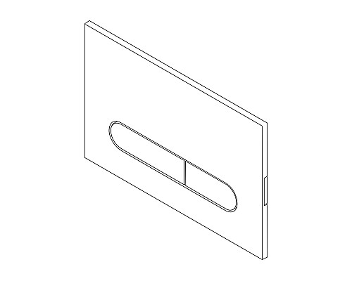 Клавиша смыва BelBagno Prospero BB005-PR-CHROME Хром глянцевый Клавиша смыва BelBagno Prospero BB005-PR-CHROME Хром глянцевый