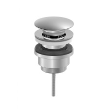 Донный клапан для раковины Wonzon&Woghand, Брашированный никель WW-88SS07-BN