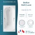 Ванна чугунная Delice Haiti Luxe 170х80 с отверстиями под ручки и антискользящим покрытием