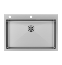 Кухонная мойка Paulmark Vast-Edge 75 PM777551-BS Брашированная сталь