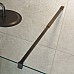 Душевая перегородка Cezares Liberta 80 LIBERTA-L-1-80-C-NERO Черный матовый