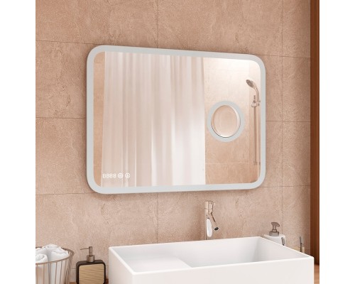 Зеркало Континент Bliss 800х700 с подсветкой с сенсорным выключателем