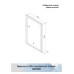 Зеркало Континент "Frame Black LED" ЗЛП948