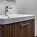 Тумба с раковиной Comforty Ангара-60П дуб темно-коричневый 4460