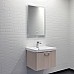 Тумба с раковиной Comforty Ангара-60П дуб латте 4460