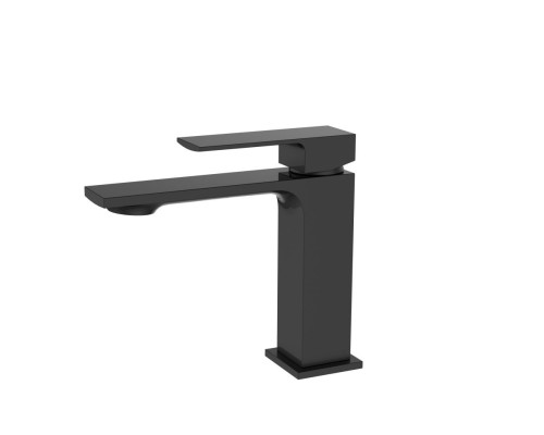 Однорычажный смеситель для раковины AQG Bold, черный матовый