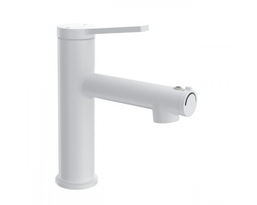 Смеситель для раковины с функцией полоскания Wonzon&Woghand, Белый матовый