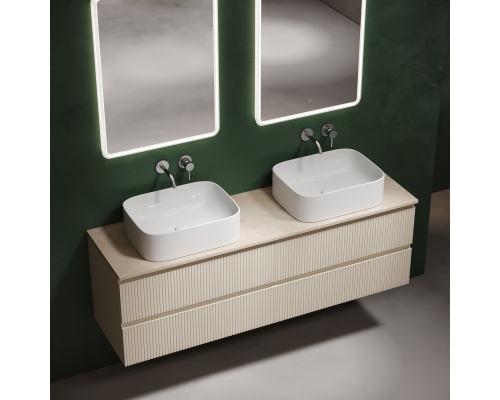 Столешница для ванной комнаты из керамогранита Sancos Kreman 1600х460, TT160A2