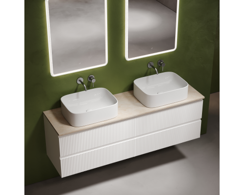 Столешница для ванной комнаты из керамогранита Sancos Kreman 1600х460, TT160A2