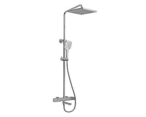 Душевая стойка Vincea Cube VSFS-1C1CH с изливом хром Душевая стойка Vincea Cube VSFS-1C1CH с изливом хром
