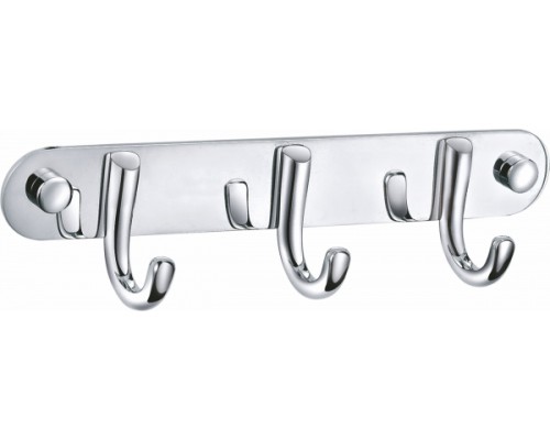 Вешалка с 3 крючками для ванной Wonzon&Woghand, Хром