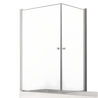 Шторка для ванны NEW TRENDY NEW SOLEO 90x70x140 хром