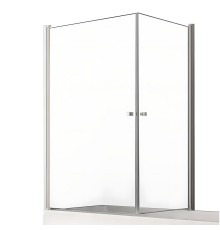 Шторка для ванны NEW TRENDY NEW SOLEO 90x70x140 хром